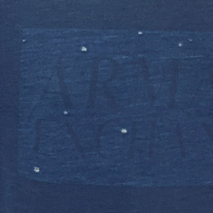 Armani Exchange Sweatshirt M Medium Navy Blue Logo Graphic Crewneck Pullover