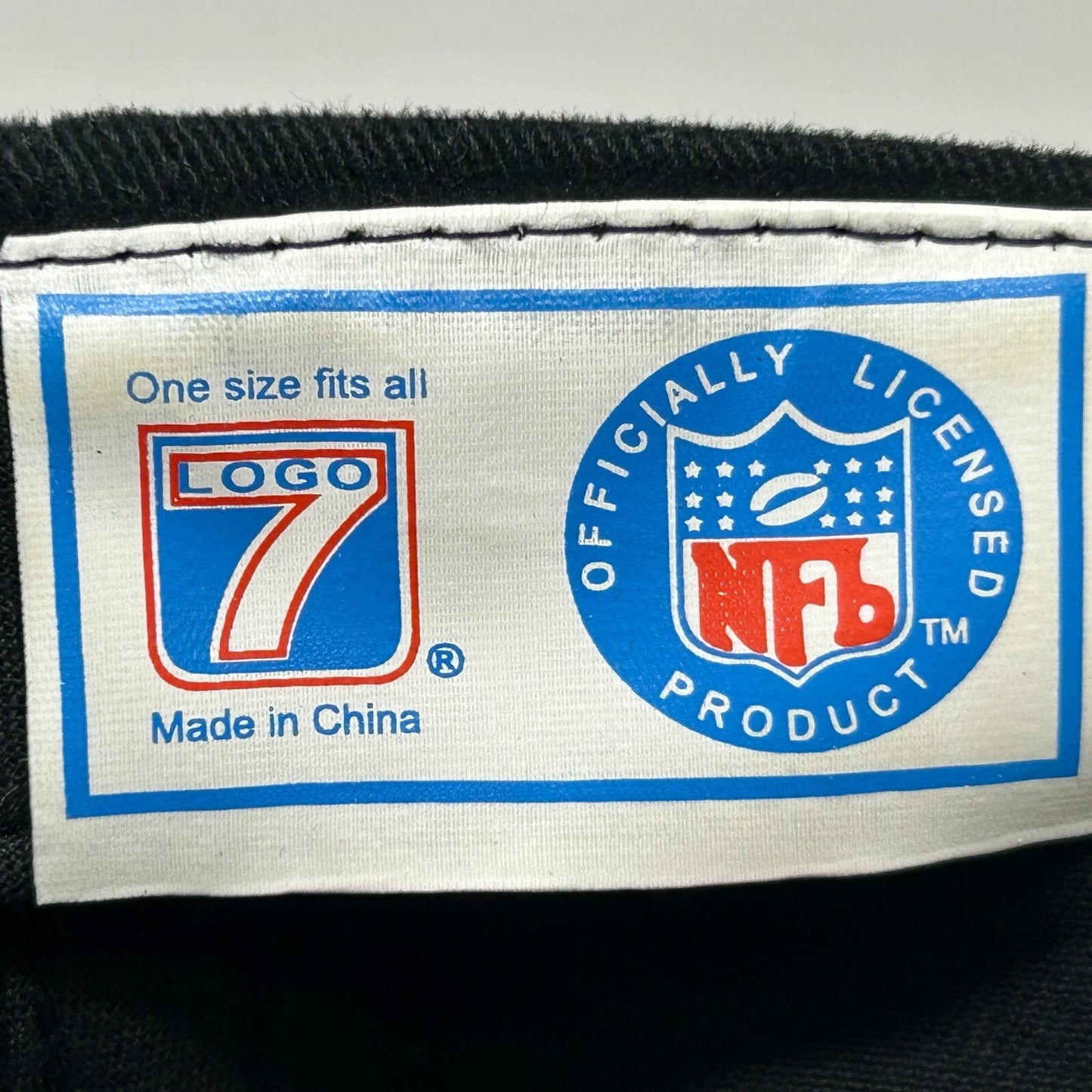 Vintage Tampa Bay Buccaneers Blinking Hat Baseball Cap Flashing Light Up Black