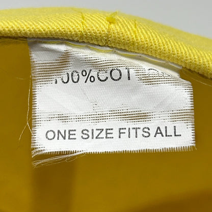 Invicta Tour de Tonka Hat Baseball Cap Cycling Cycler Bicycle Strapback Yellow