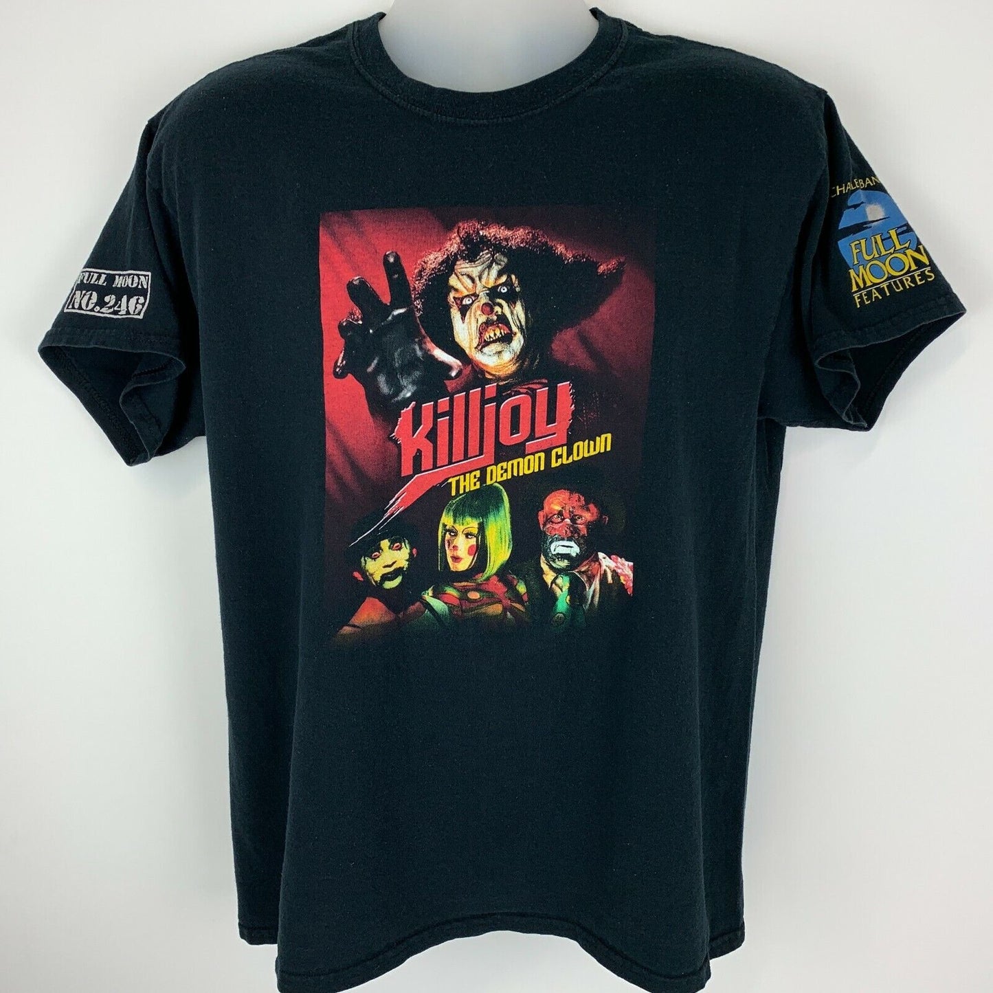 Killjoy Demon Clown Promo T Shirt Charles Band Horror Slasher Film Tee Large