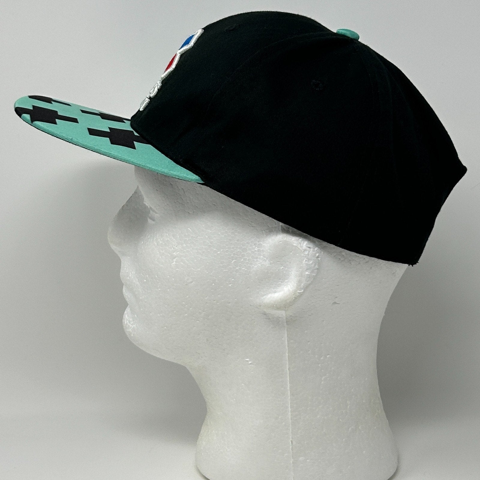 X Games Austin 2014 Hat Baseball Cap Texas Cavallino 6 Panel Snapback Black - Neon Vintage