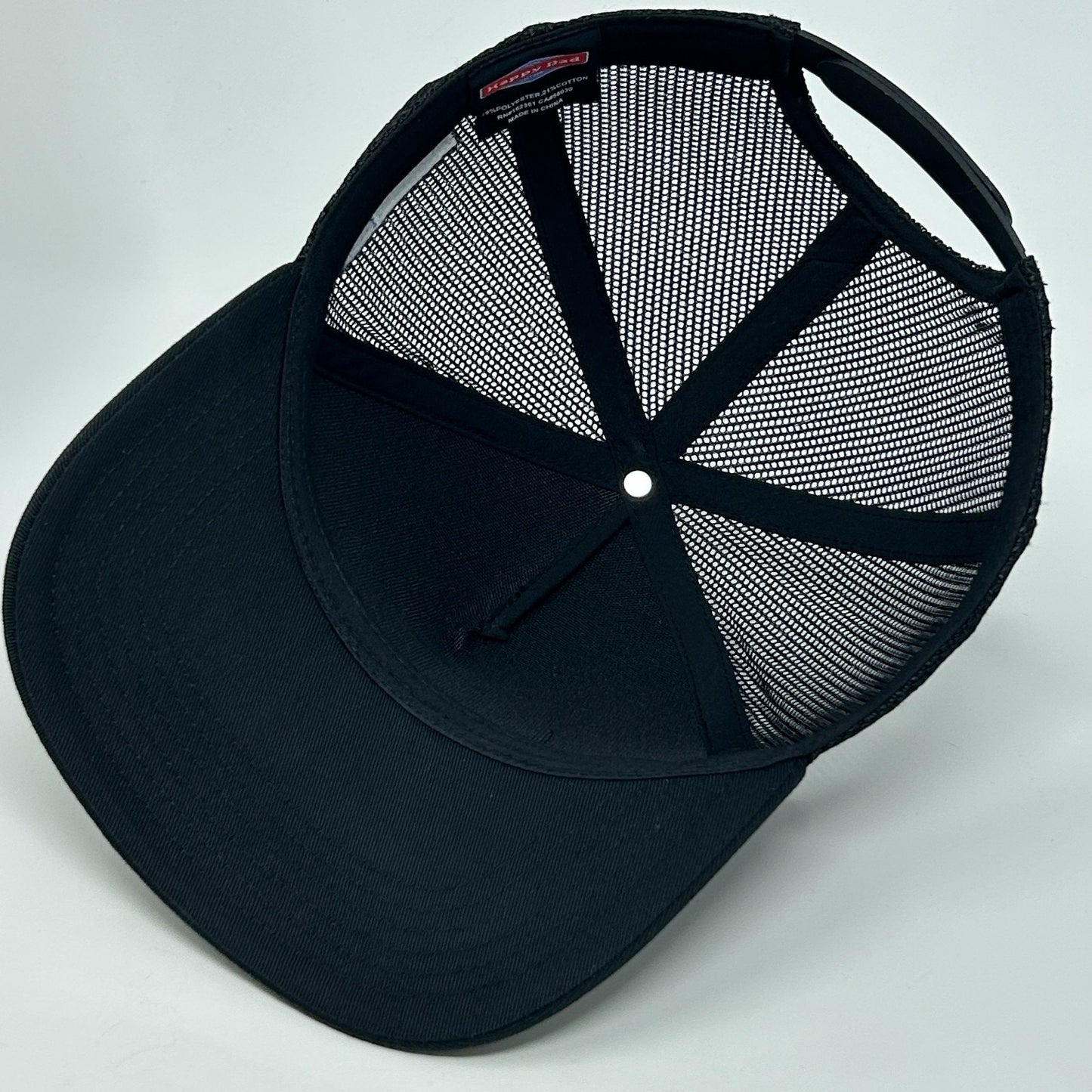 Happy Dad Seltzer Texas Flag Trucker Hat Baseball Cap Nelk Boys Snapback Black