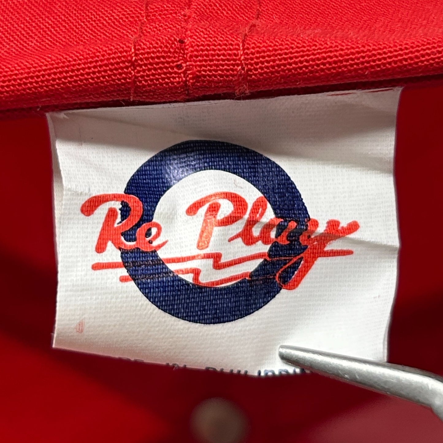 Vintage Operation Desert Storm Hat Cap Red 90s War Military Troops Snapback