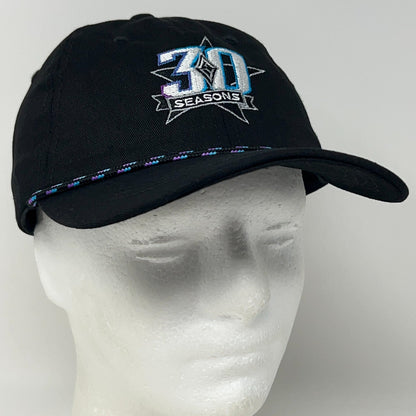 Las Vegas Aces WNBA 30 Seasons Dad Hat Black Rope Cord Strapback Baseball Cap