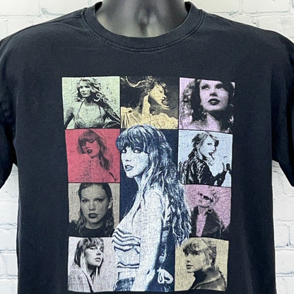 Taylor Swift The Eras Tour T Shirt Concert Short Sleeve Official Black S Small