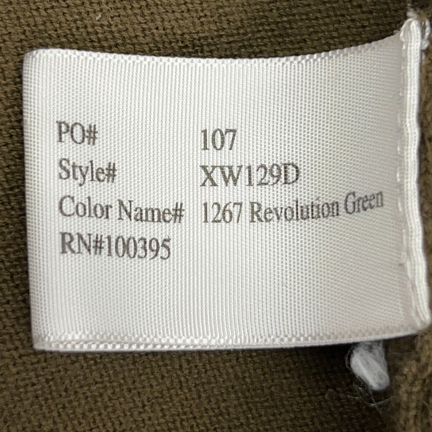 Nat Nast Full Zip Sweater Cotton Long Sleeve Mock Neck Olive Green Mens L Large