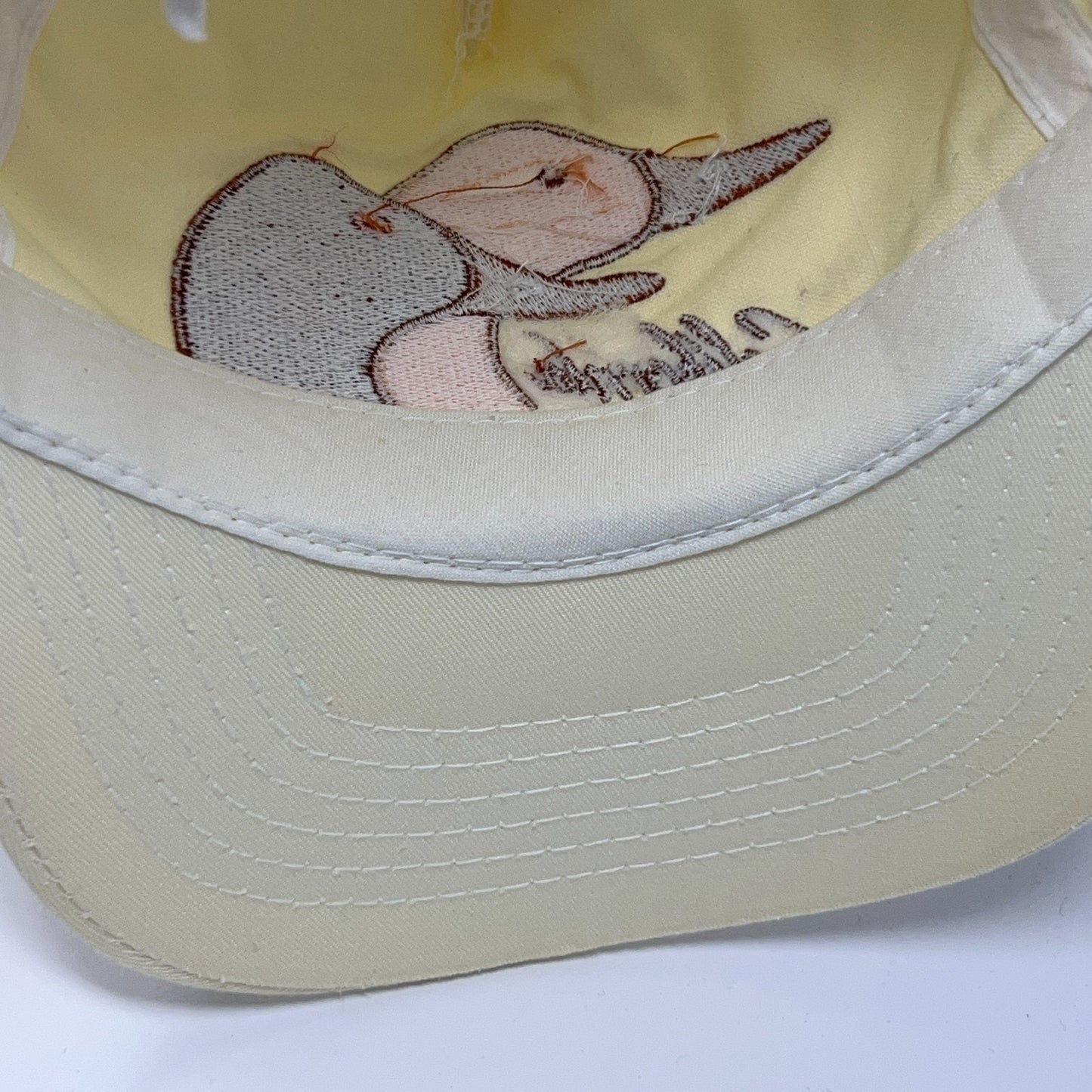 Vintage 90s  Hat Baseball Cap Duck Hunting Petaluma Yellow