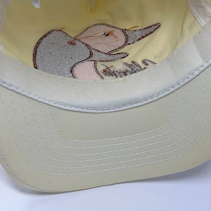 Vintage 90s  Hat Baseball Cap Duck Hunting Petaluma Yellow