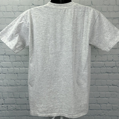 Vintage 90s St Thomas Sailboat T Shirt Gray Travel US Virgin Islands USA L Large