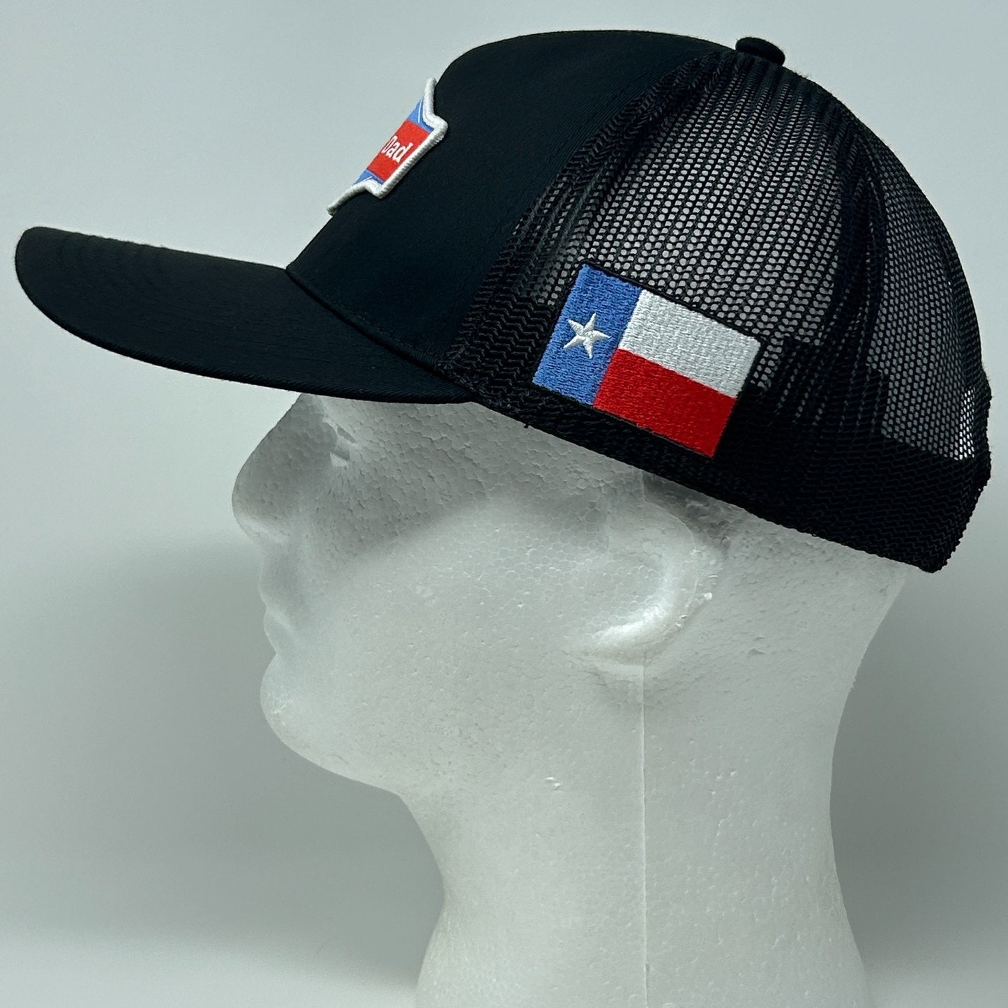 Happy Dad Seltzer Texas Flag Trucker Hat Baseball Cap Nelk Boys Snapback Black