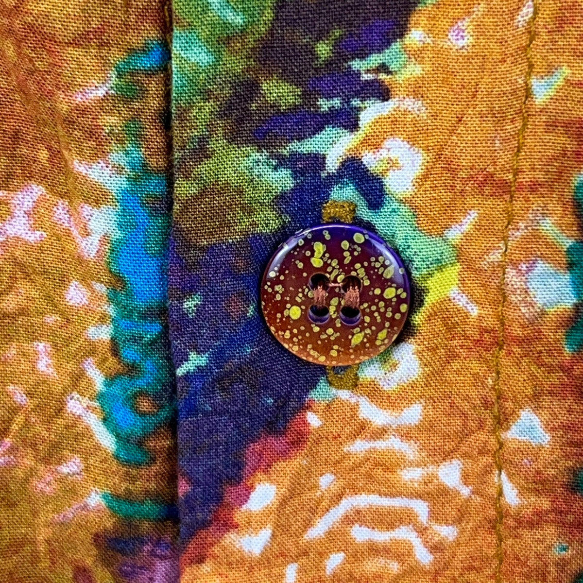 Jams World Diamond Road Shirt 2XL XXL Hawaiian Aloha Rayon Abstract Button Up