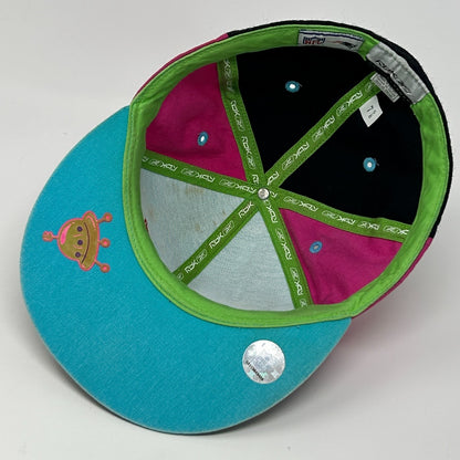 New England Patriots Hat Baseball Cap UFO Alien Space Reebok Blue Fitted 7 5/8