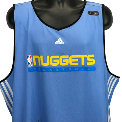 Denver Nuggets Signed NBA Fusion Jersey Tank Top Shirt Basketball 2XLT 2XL Tall