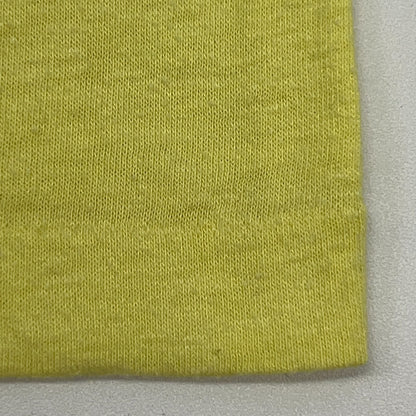 Vintage 80s North Country American Classics T Shirt Fishing USA Yellow S Small