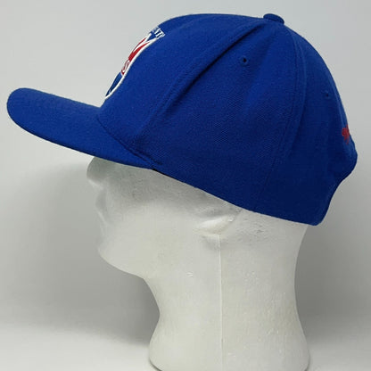 Sacramento Kings Hat Baseball Cap Mitchell & Ness NBA Wool 6 Panel Snapback Blue