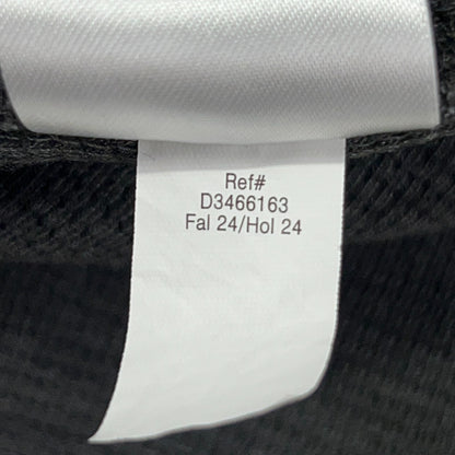 Eddie Bauer Thermal Henley XL X‑Large Gray Cotton Polyester Long Sleeve Shirt