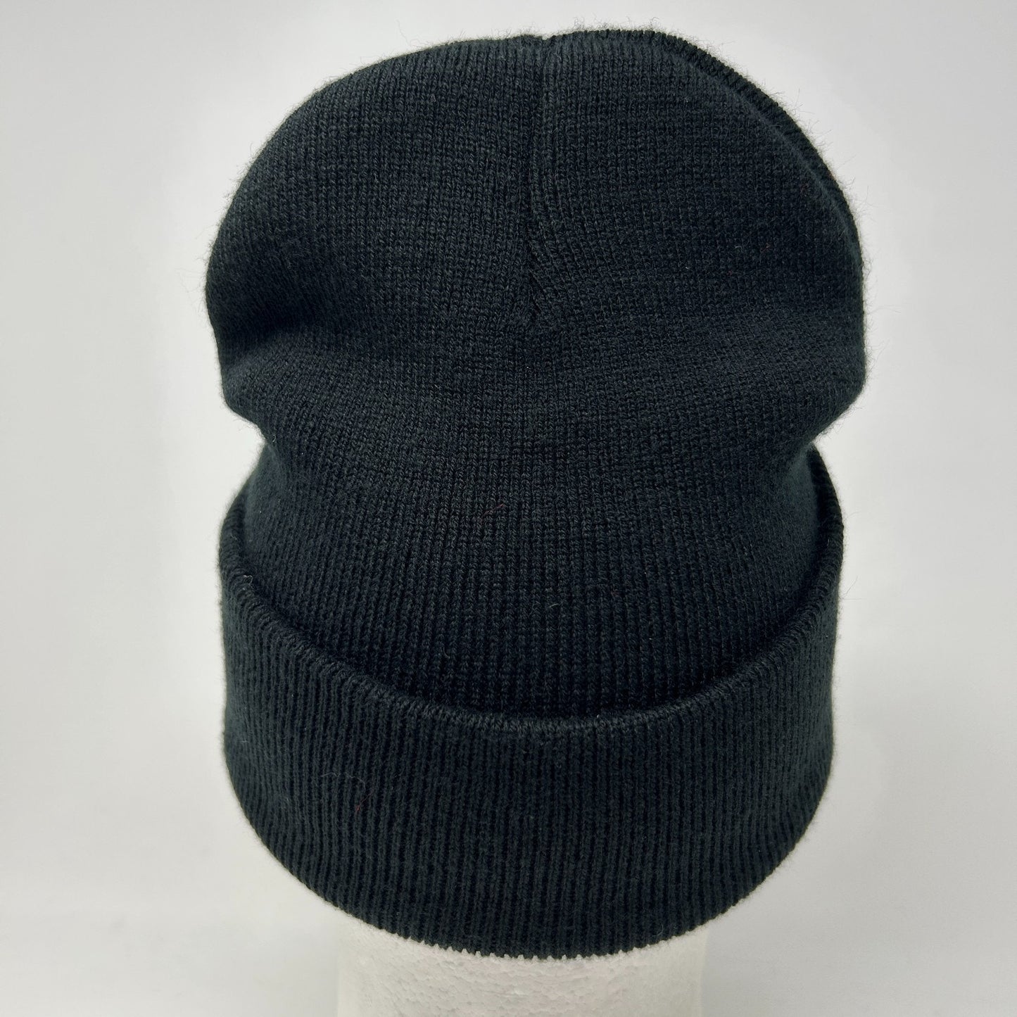 CAT Caterpillar Beanie Winter Hat Toque Flip Cuffed Black Construction Mining