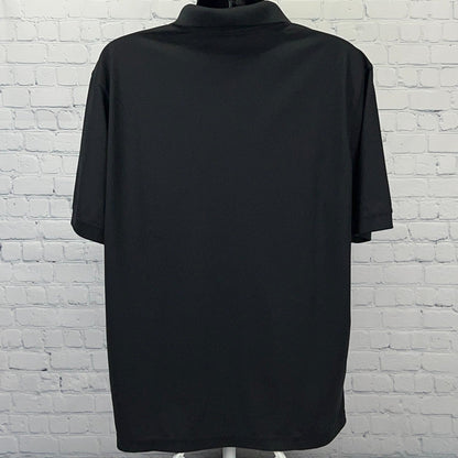 American BMX Flatland League ABFL Embroidered OGIO Black Polo Shirt Mens 2XL XXL