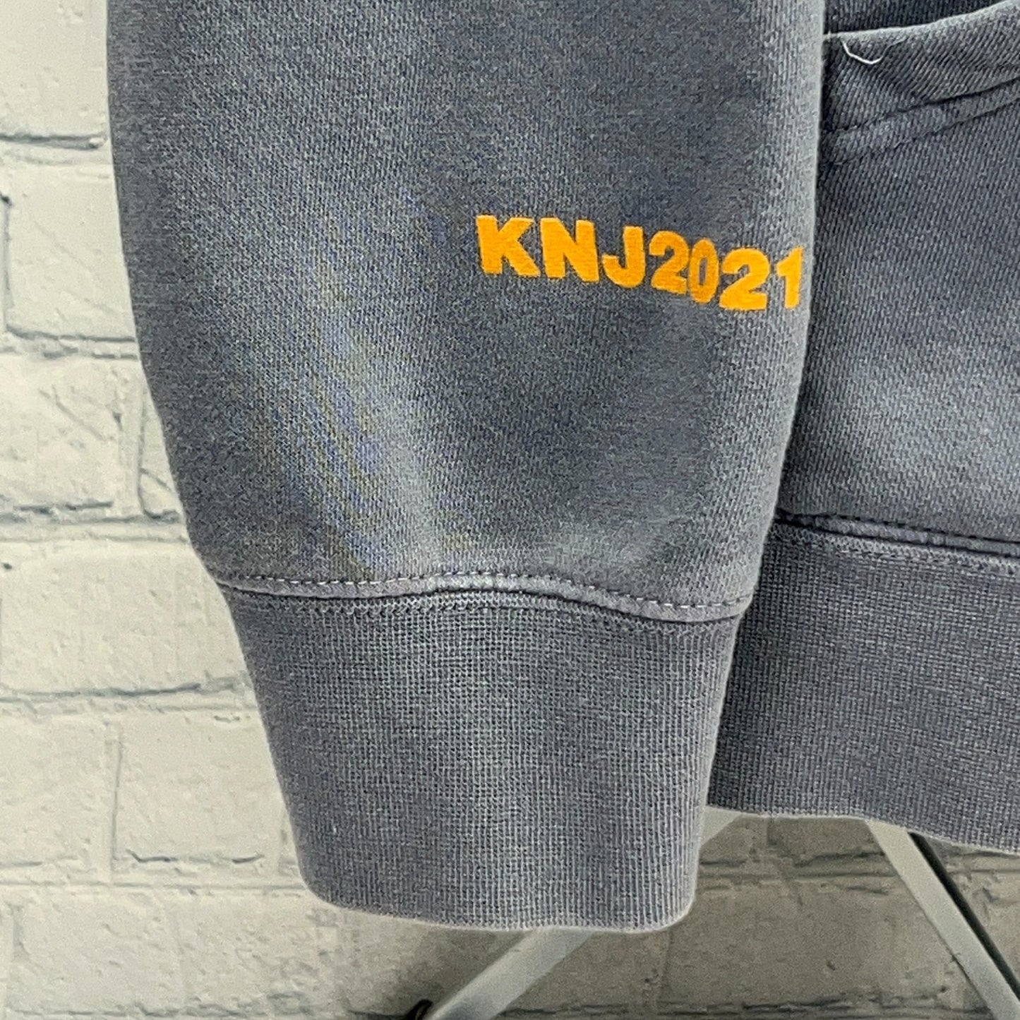 KNJ You Already Know Whats Up Hoodie XL X-Large Gray Kian JC Fanjoy YouTubers