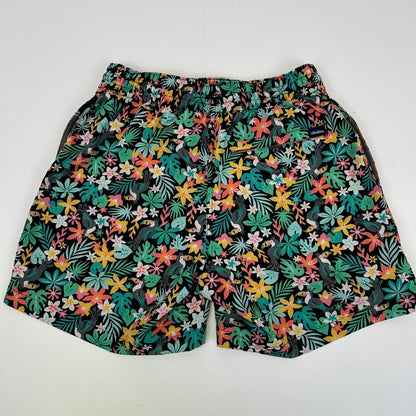 Chubbies The Boomerangs Swim Trunks Shorts Swimming Lined 5.5" Black XS X-Small - Neon Vintage