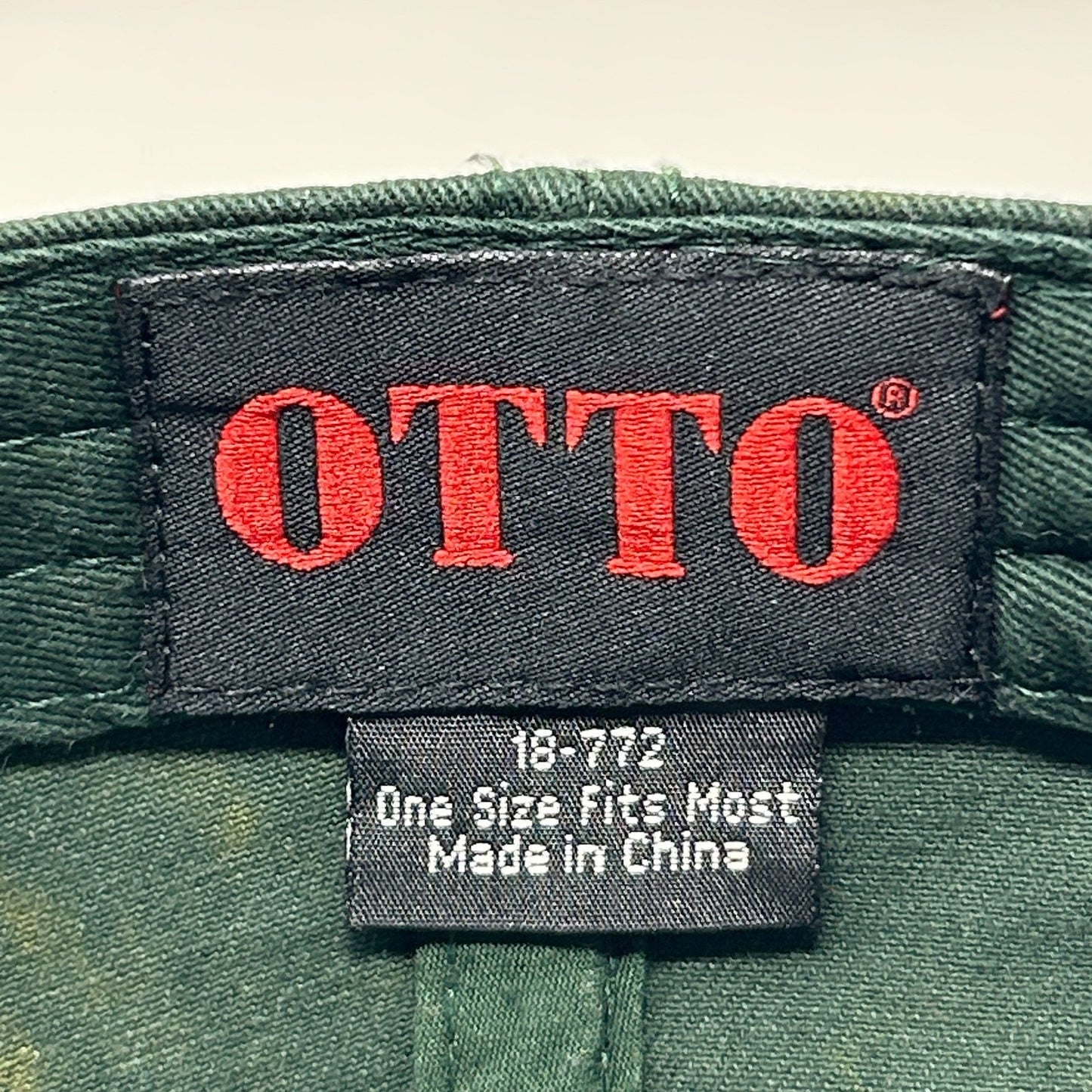 Weezer USA Dad Hat Baseball Cap Rock Band Unstructured 6 Panel Snapback Green