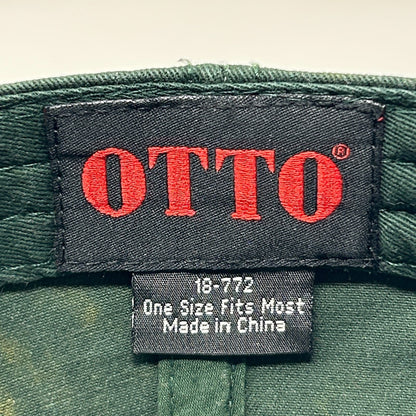 Weezer USA Dad Hat Baseball Cap Rock Band Unstructured 6 Panel Snapback Green