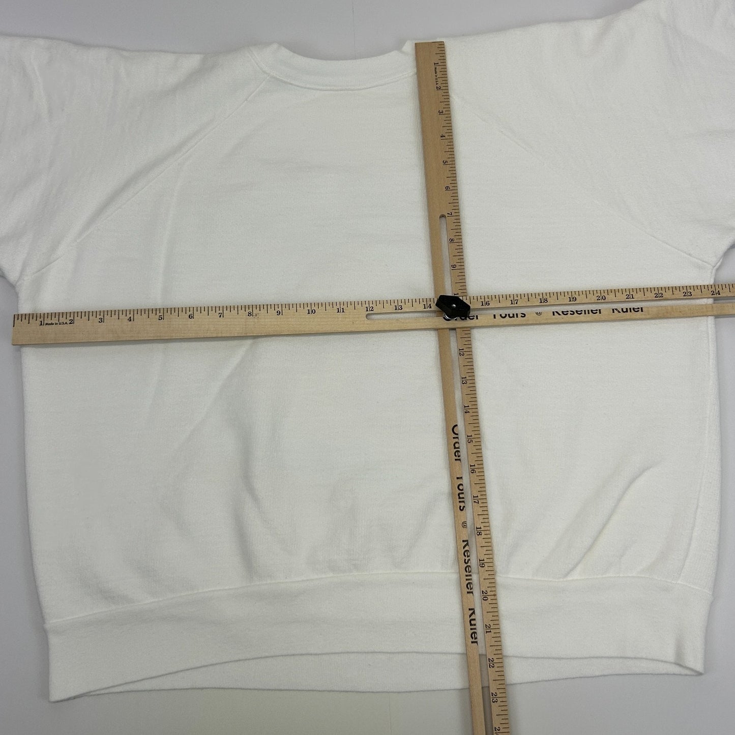 Vintage The Flintstones Football Sweatshirt Mens M Medium White 80s NFL Fred