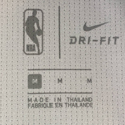 Nike Charlotte Hornets Mujer LS Camiseta Baloncesto NBA Gris Dri Fit Medio Nuevo