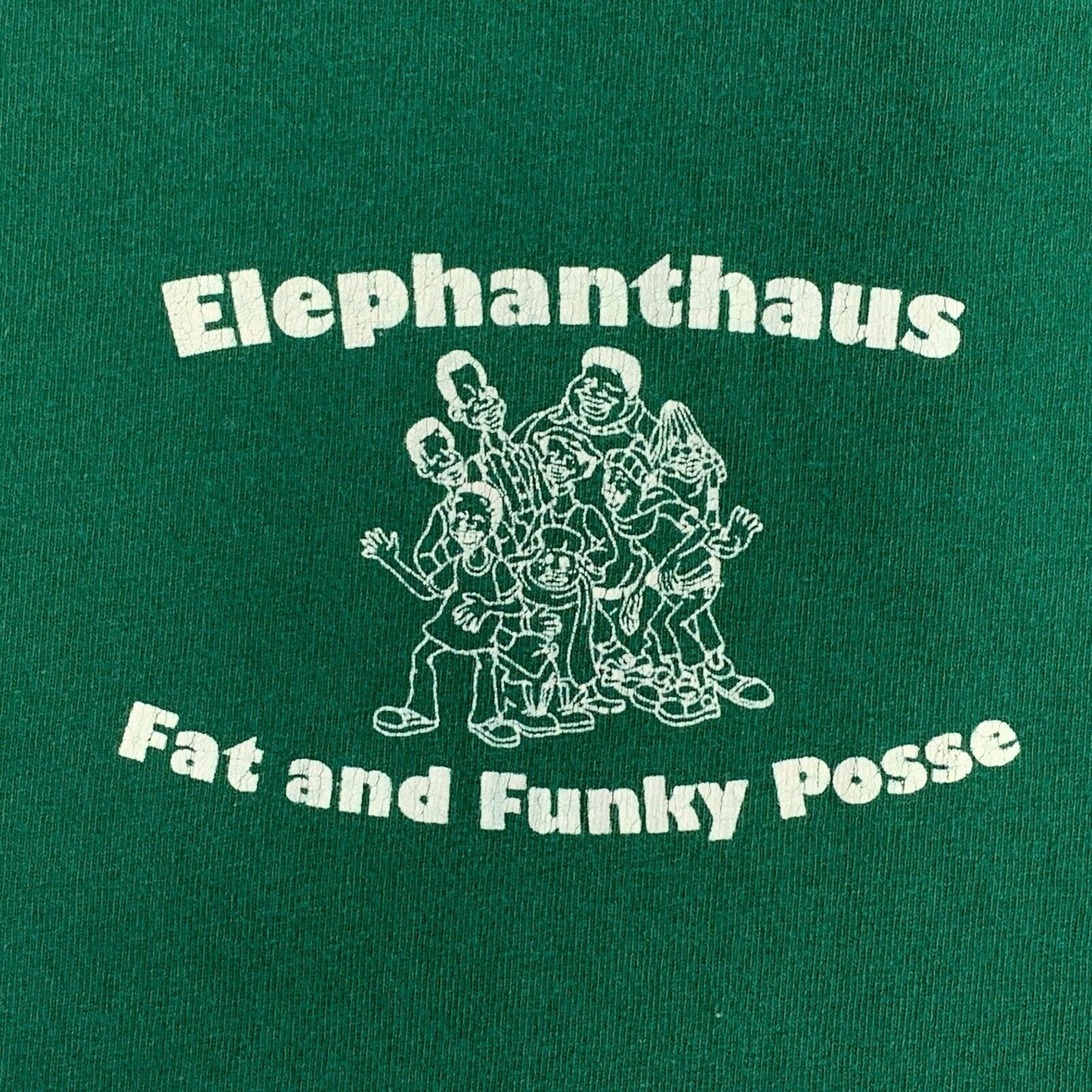 Fat Albert T Shirt Vintage 90s Elephanhaus Fat And Funky Posse Cartoon USA XL