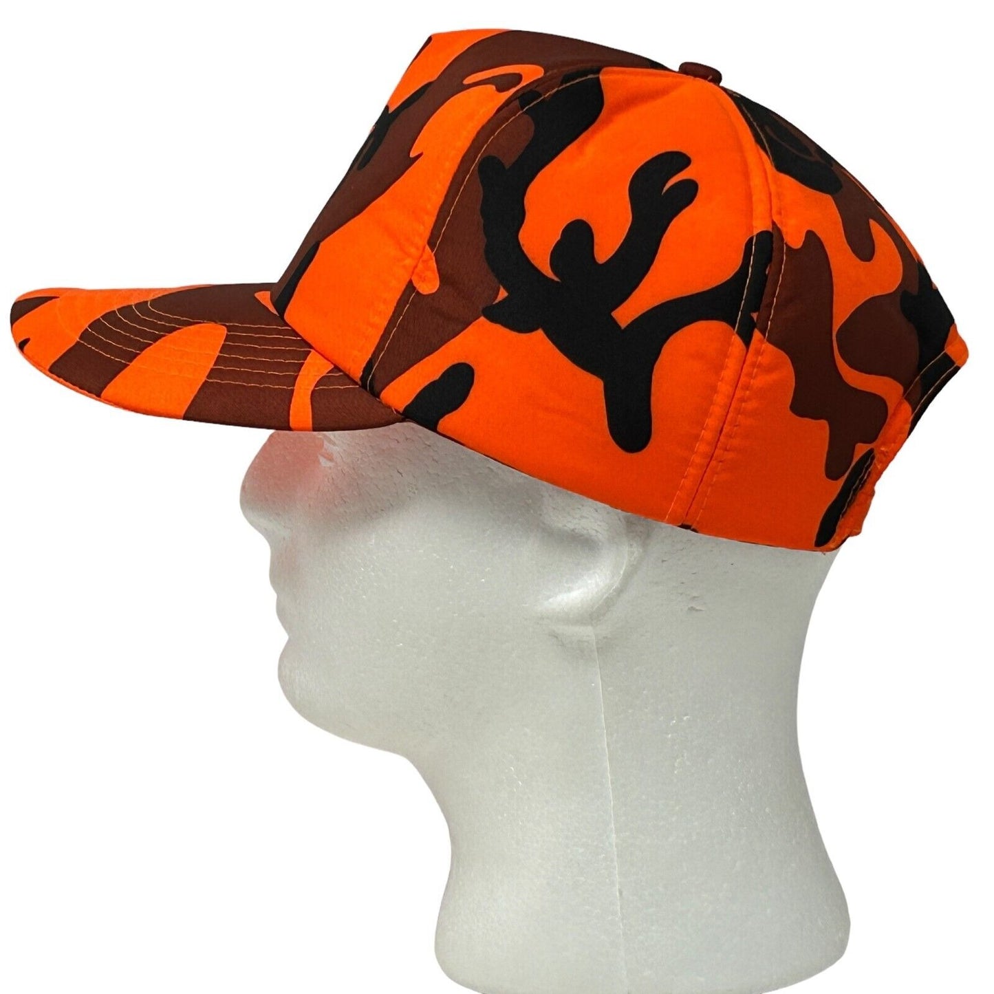 Winchester Camo Vintage 90s Baseball Hat Cap Hunting Hunter Orange Camouflage