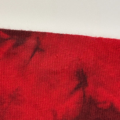 Green Day American Idiot T Shirt Punk Rock Band Cotton Tie Dye Red Tee L Large