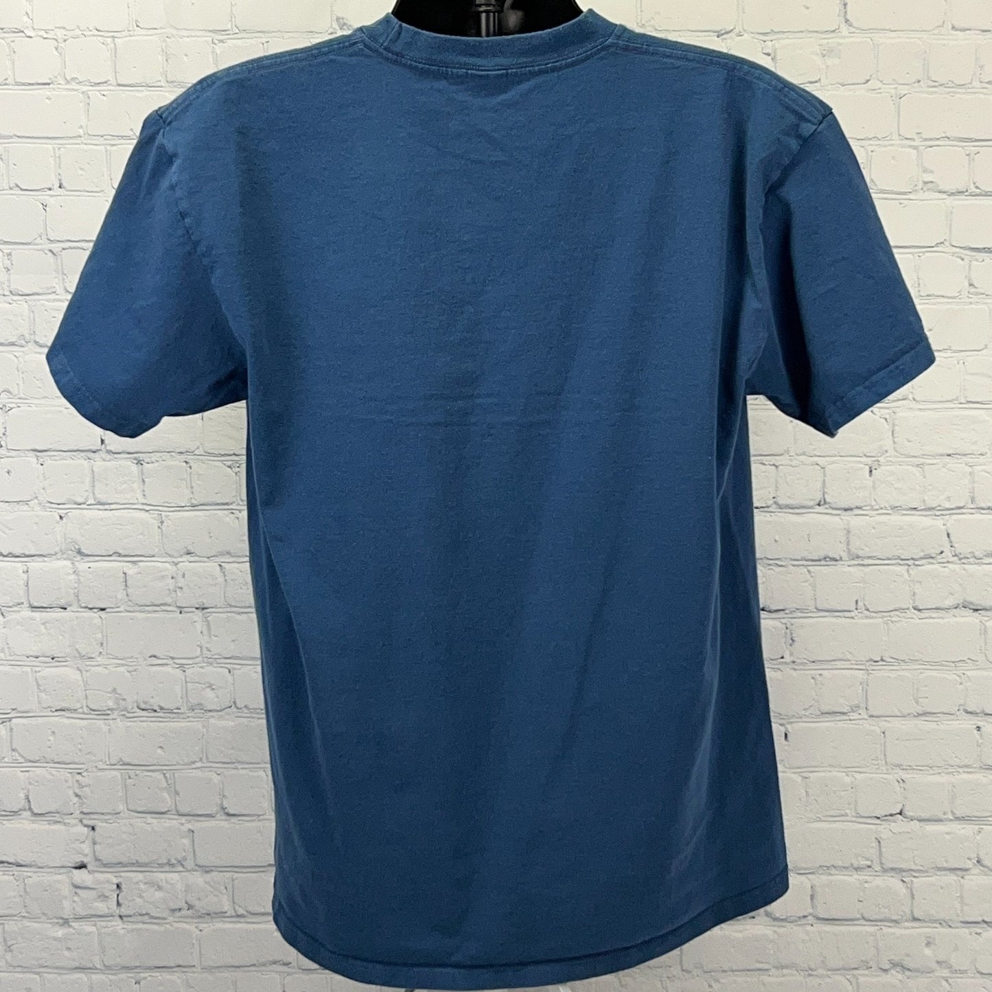 Black Scale Spell Out T Shirt BLVCK SCVLE Streetwear Blue Tee Unisex L Large