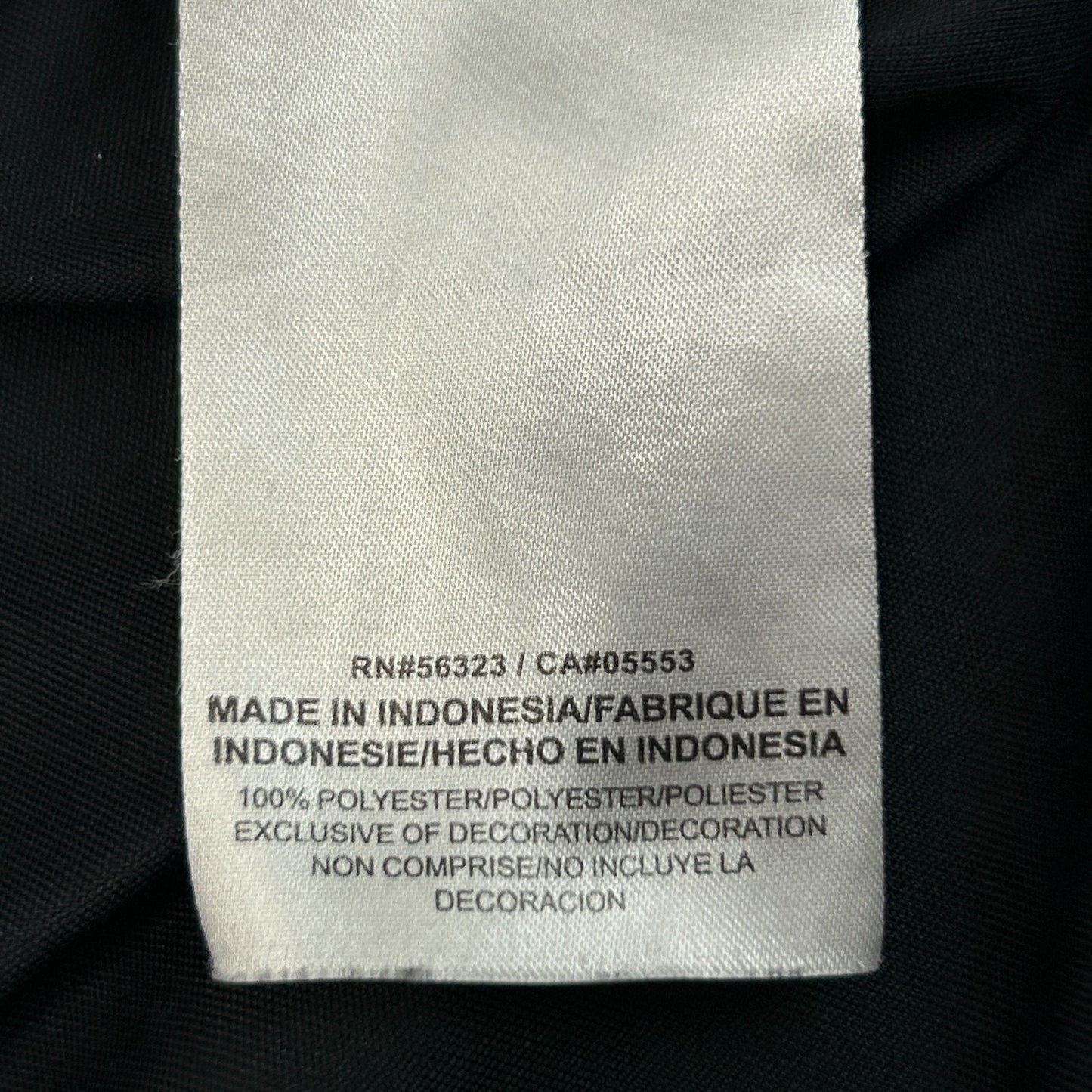 Las Vegas Raiders Polo Shirt Black Striped NFL On Field SS Nike Dri Fit L Large