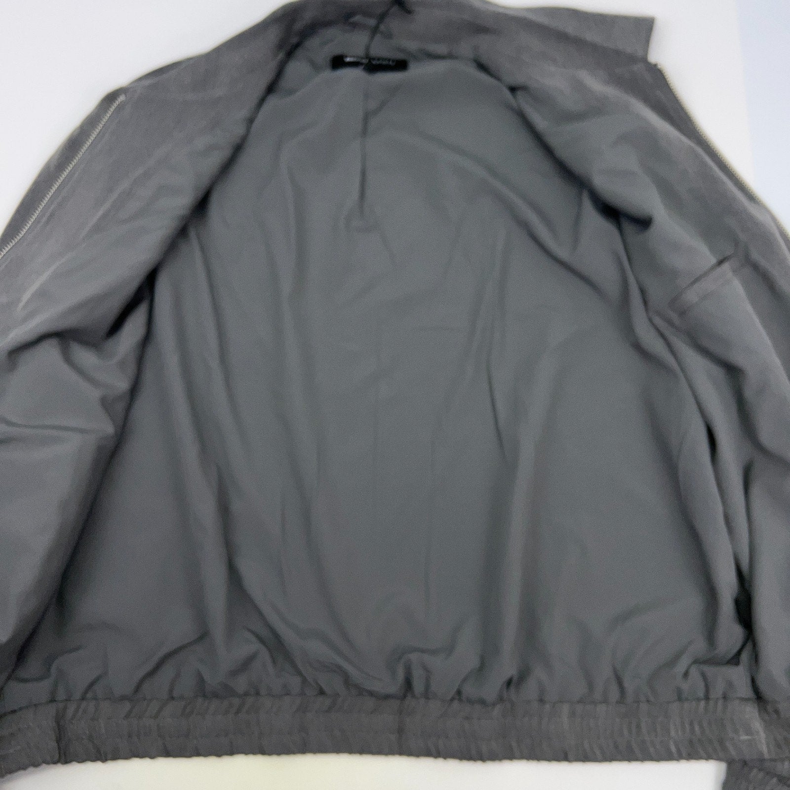 Fashion Nova Jacket in Gray mens clothes jacket view from inside
