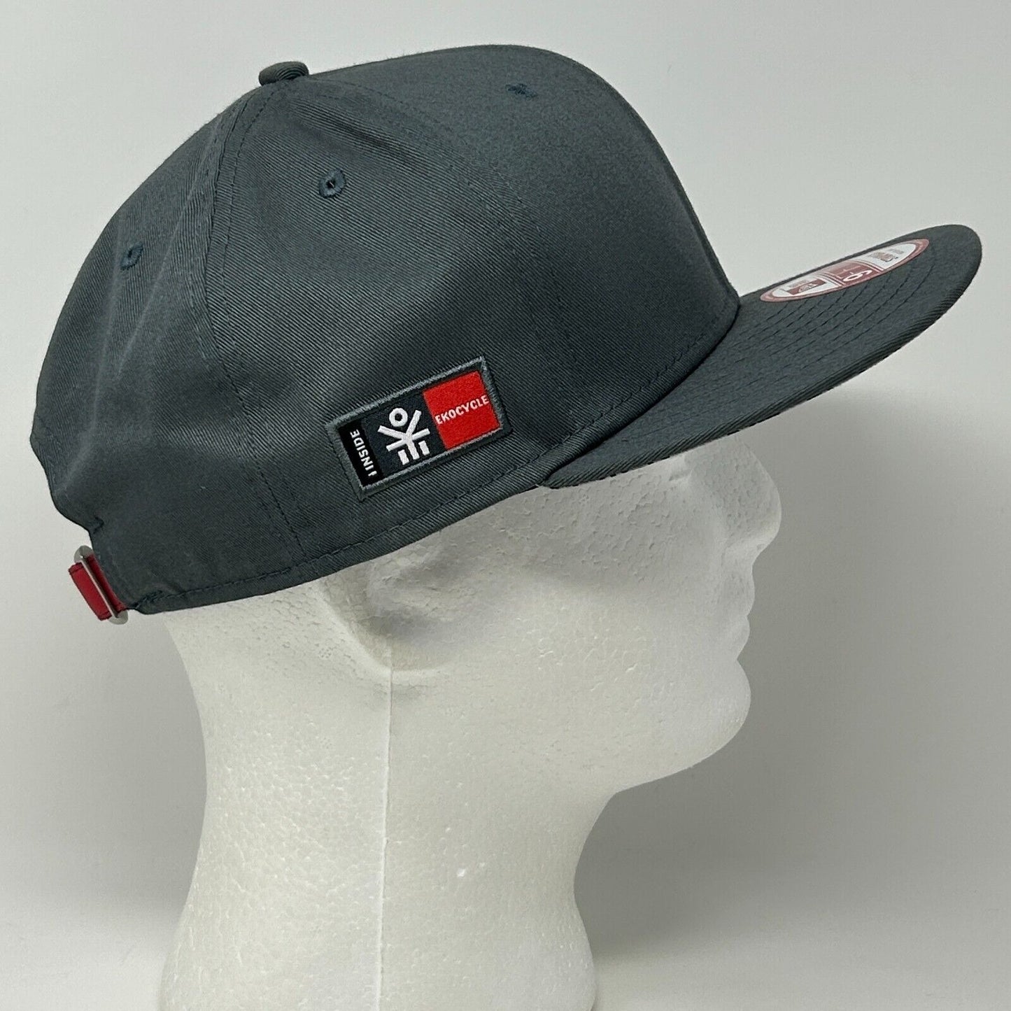 Ekocycle Baseball Cap Hat Coca Cola Will.i.am Recycling New Era Strapback Gray