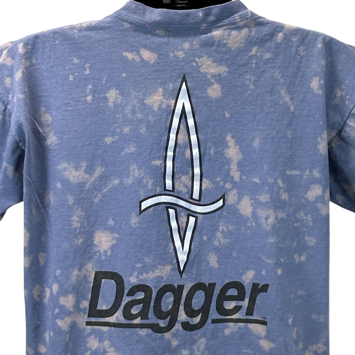 Vintage 90s Dagger Kayaks T Shirt Kayaker Kayaking Blue Graphic Tee L Large