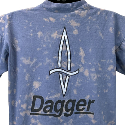 Vintage 90s Dagger Kayaks T Shirt Kayaker Kayaking Blue Graphic Tee L Large