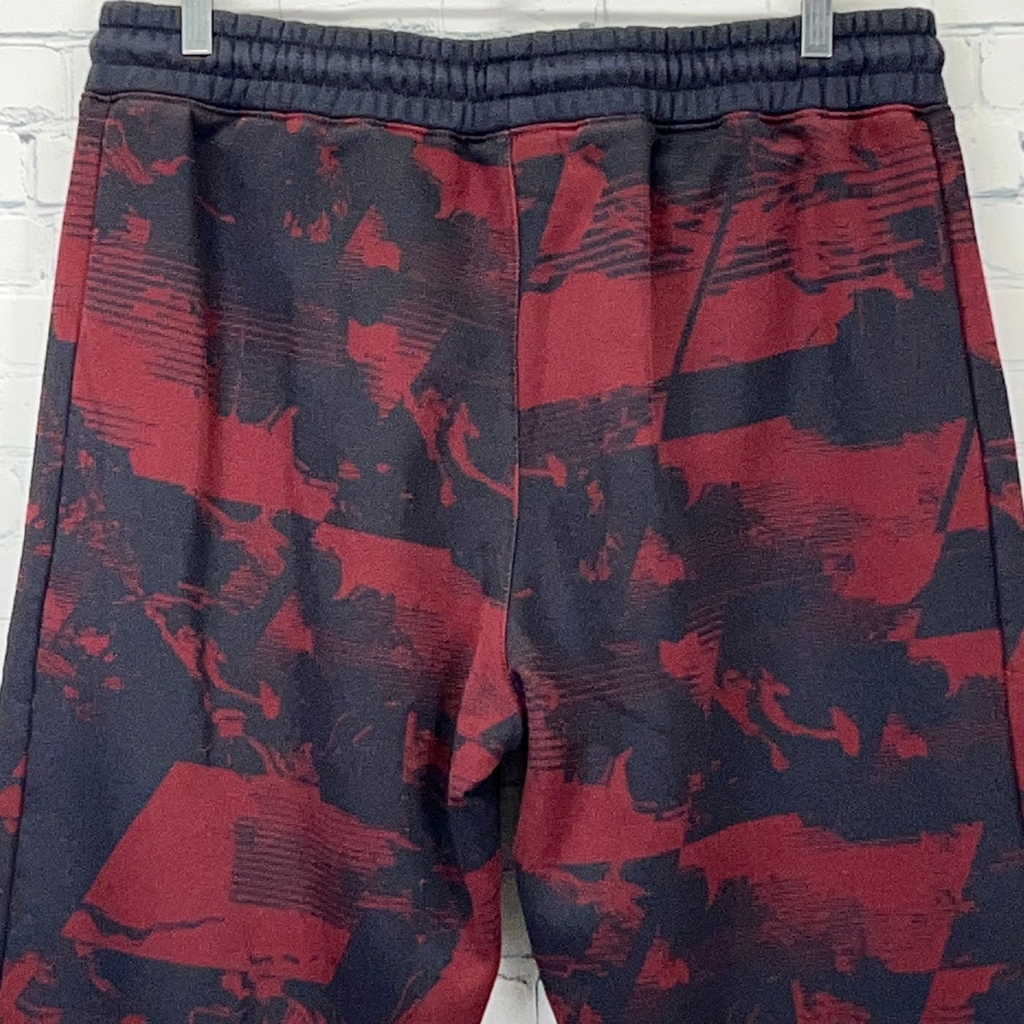 UFC Venum Sweatpants Joggers MMA Drawstring Pockets Red Navy Blue XL X-Large