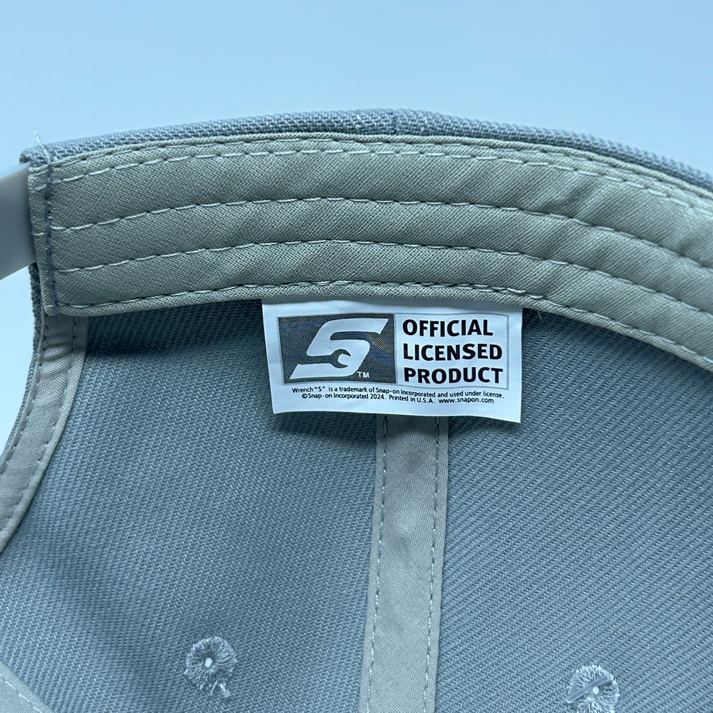 Snap On Tools Hat Baseball Cap Mechanic Auto Repair K Products Snapback Gray