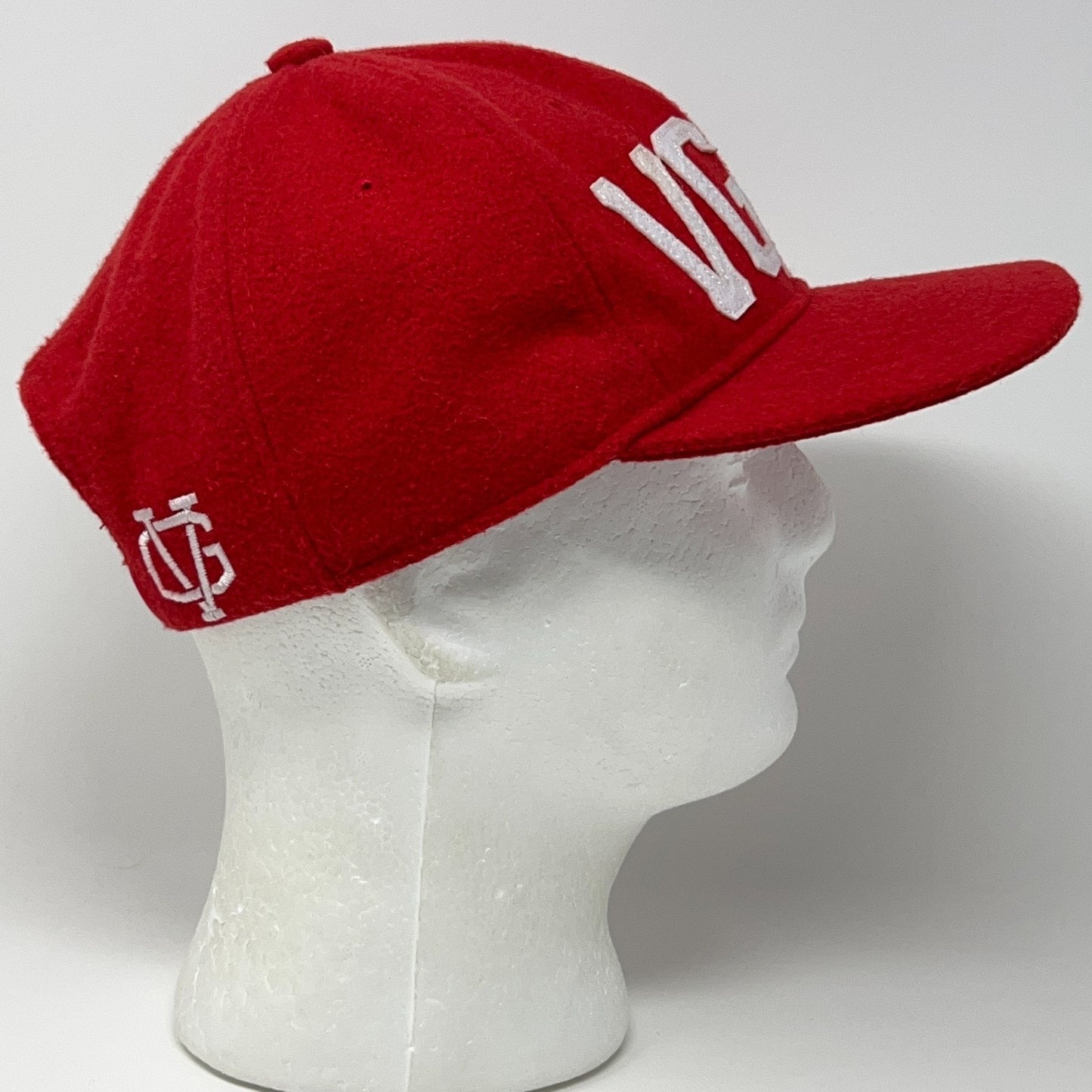 Violent Gentlemen Hockey Club Hat Baseball Cap VGHC Bolt Red Wool Blend Snapback