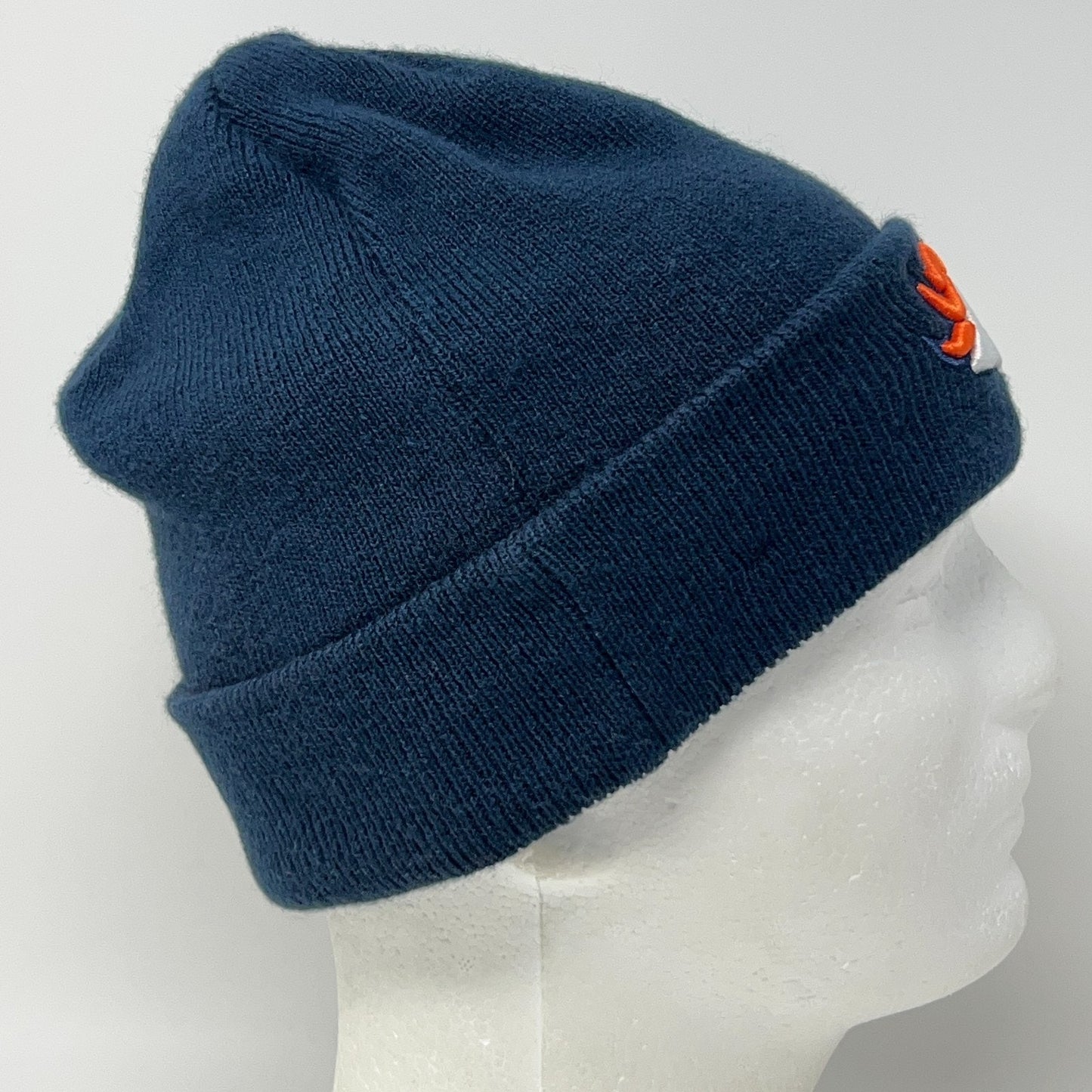 Denver Broncos Cuffed Beanie Toque Winter Hat New Era Blue NFL Football