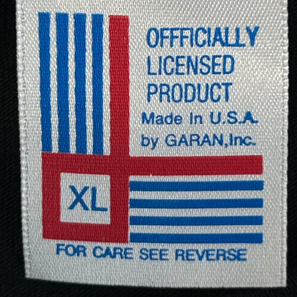 Vintage San Francisco SF Giants 1987 Roster T Shirt Mens M Medium Black 80s USA