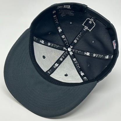 Las Vegas Raiders Hat Baseball Cap New Era Cancer Crucial Catch Gray Snapback