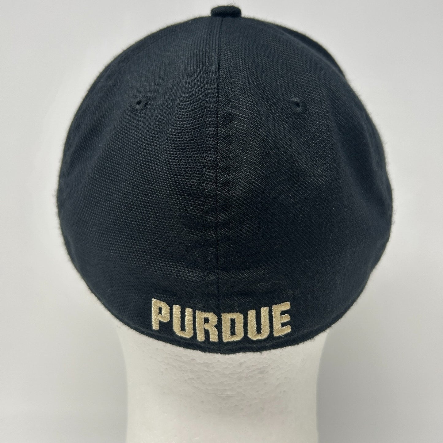 Purdue University Boilermakers Hat Baseball Cap Nike Black Flex Fitted M-L