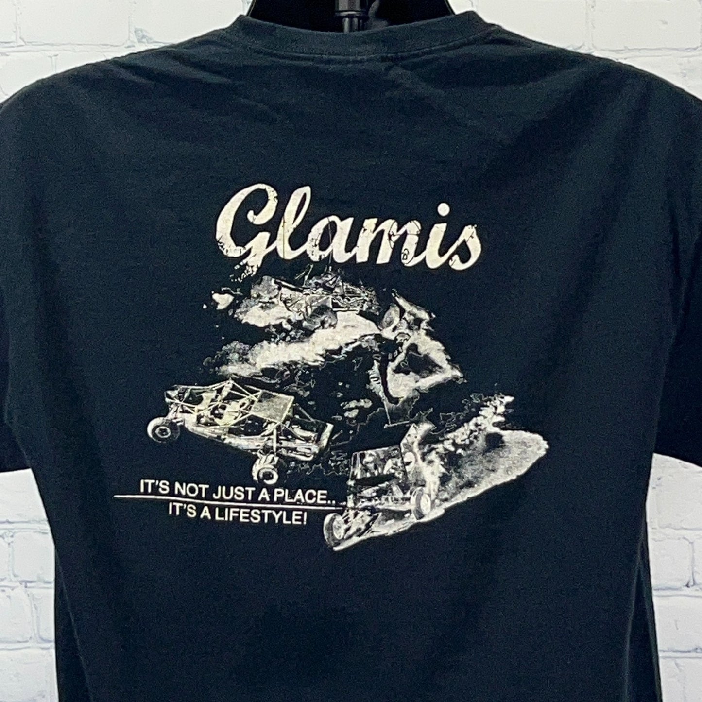 Glamis Sand Dunes T Shirt California Imperial OHV ATV Off Road Black Tee L Large