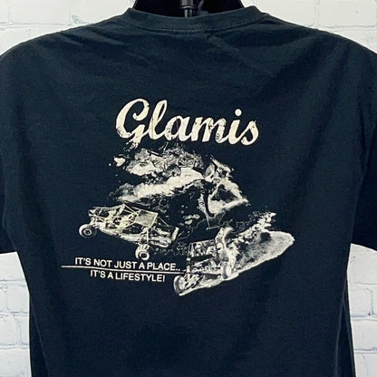 Glamis Sand Dunes T Shirt California Imperial OHV ATV Off Road Black Tee L Large