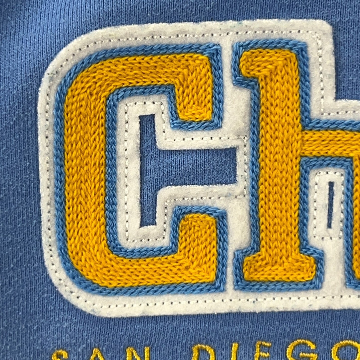 Los Angeles LA Chargers Hoodie Hooded Sweatshirt San Diego Reebok Blue 3XL XXXL