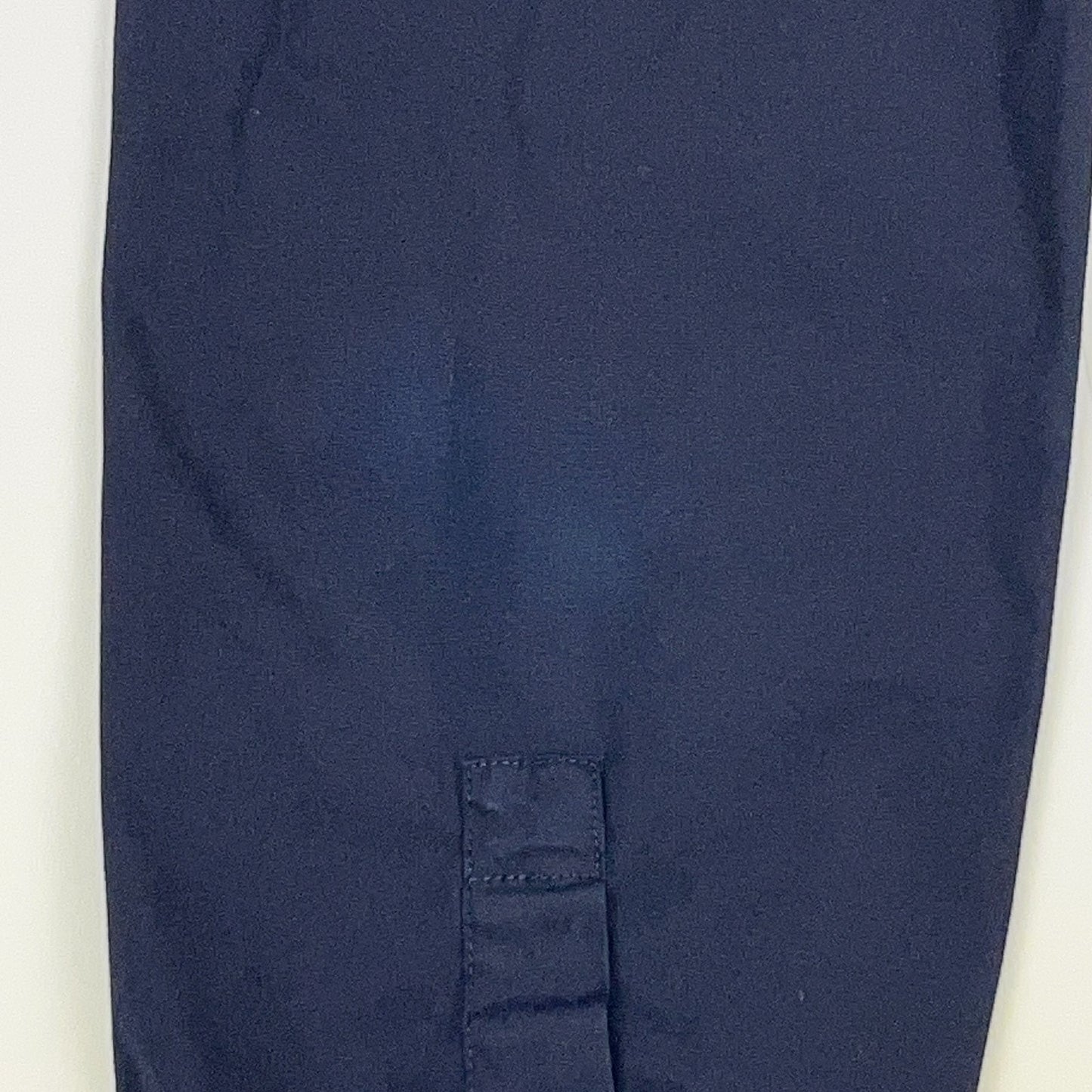 Vince Button Front Shirt Button Up Long Sleeve Stretch Navy Blue Mens M Medium