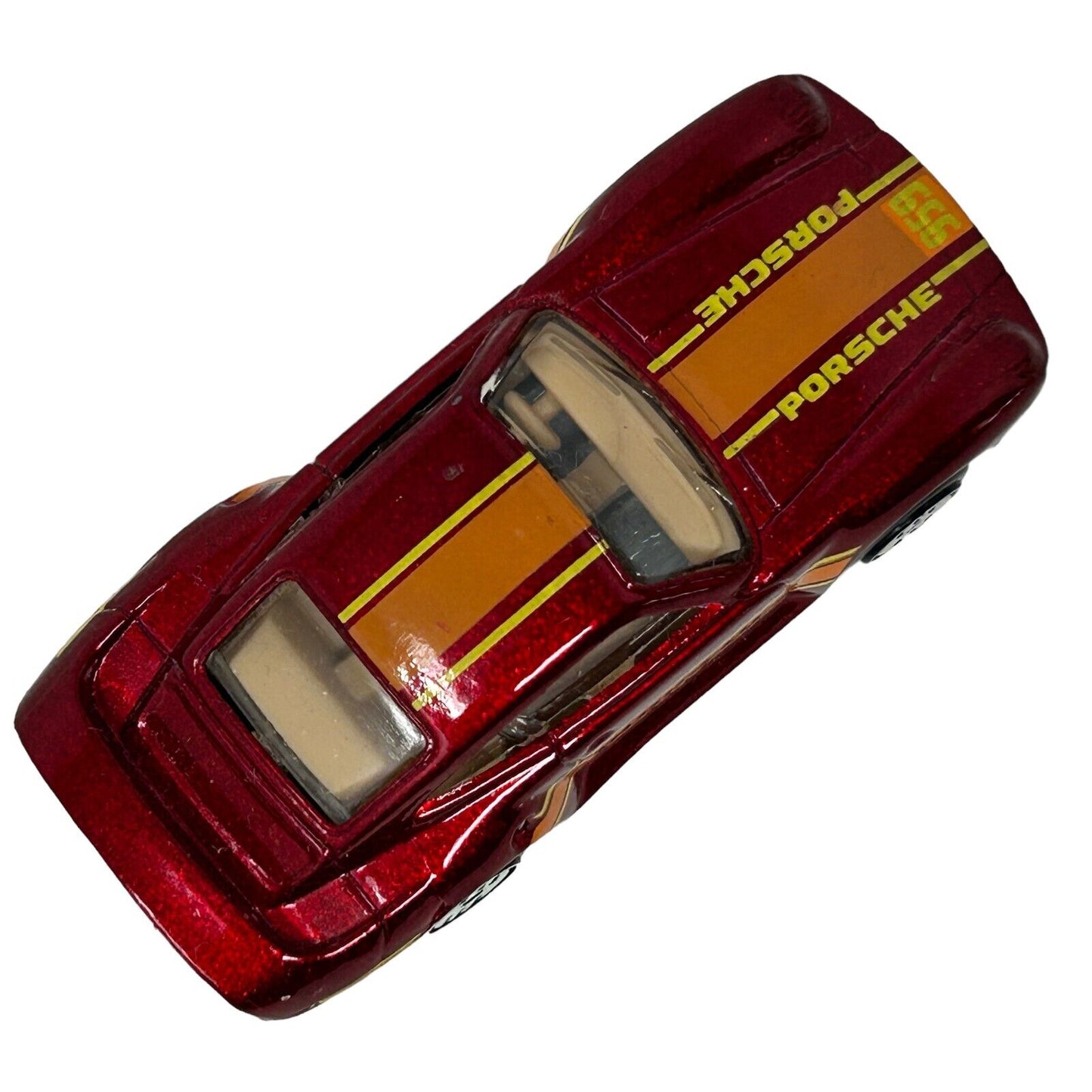 Porsche 959 Hot Wheels Collectible Diecast Car Red Toy Vehicle Vintage 80s
