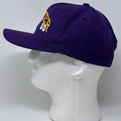 Vintage 90s Minnesota Vikings Cris Carter Hat Baseball Cap Purple NFL Snapback